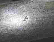 "A" -  BOTTOM OF TRIGGER GUARD